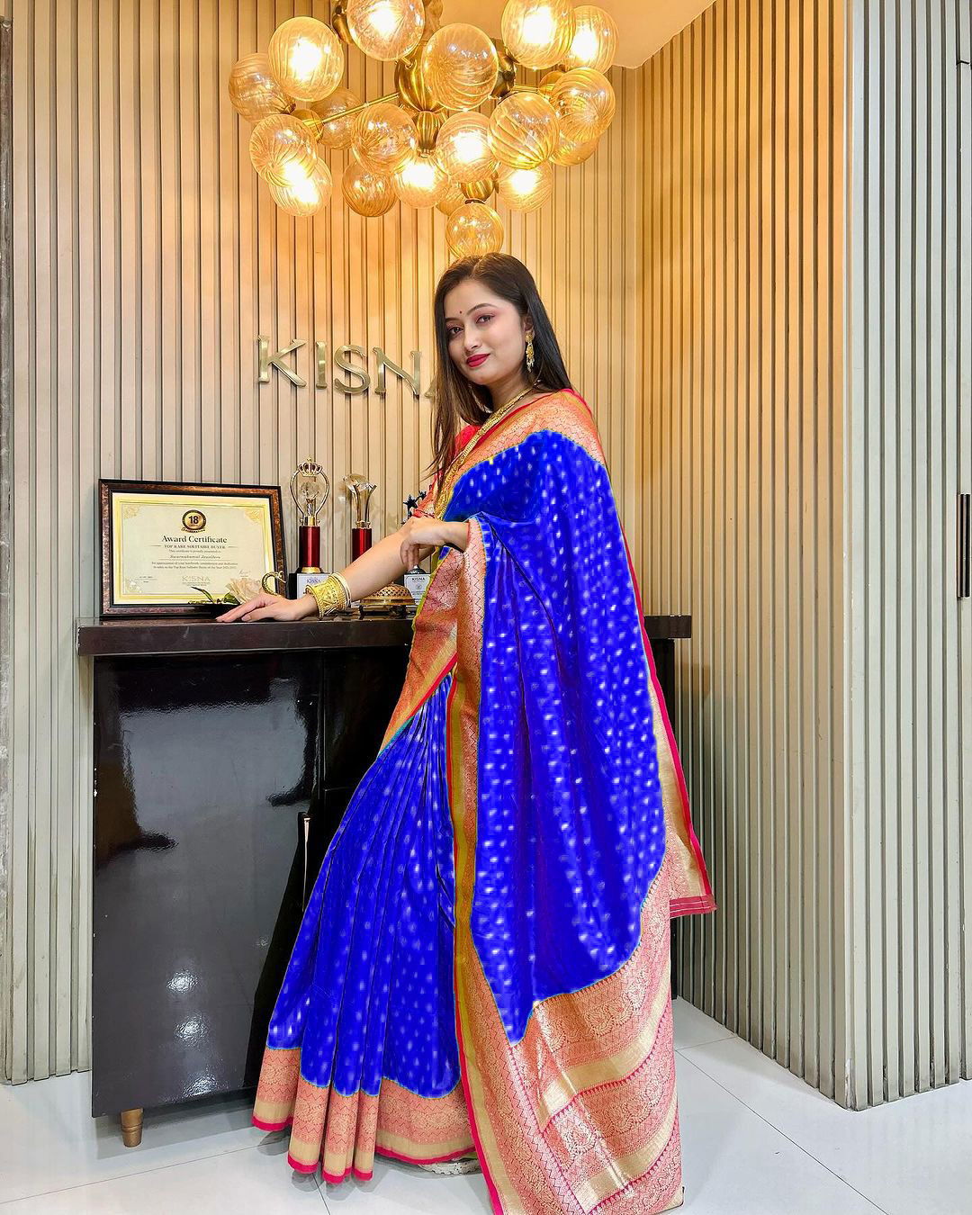 AD 1384 Banarasi Silk Sarees Wholesale Clothing Suppliers In Surat